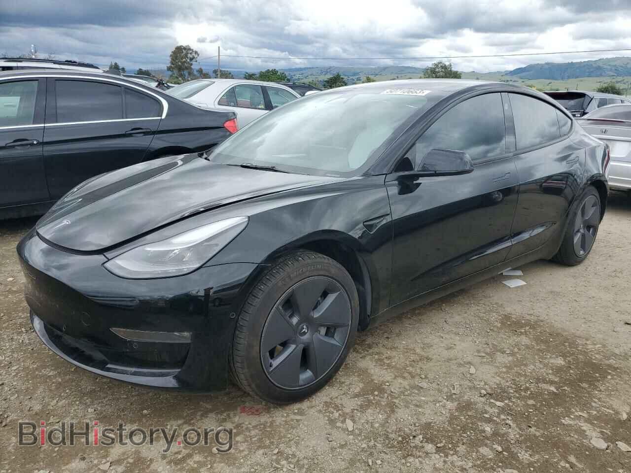 Фотография 5YJ3E1EB1NF203017 - TESLA MODEL 3 2022