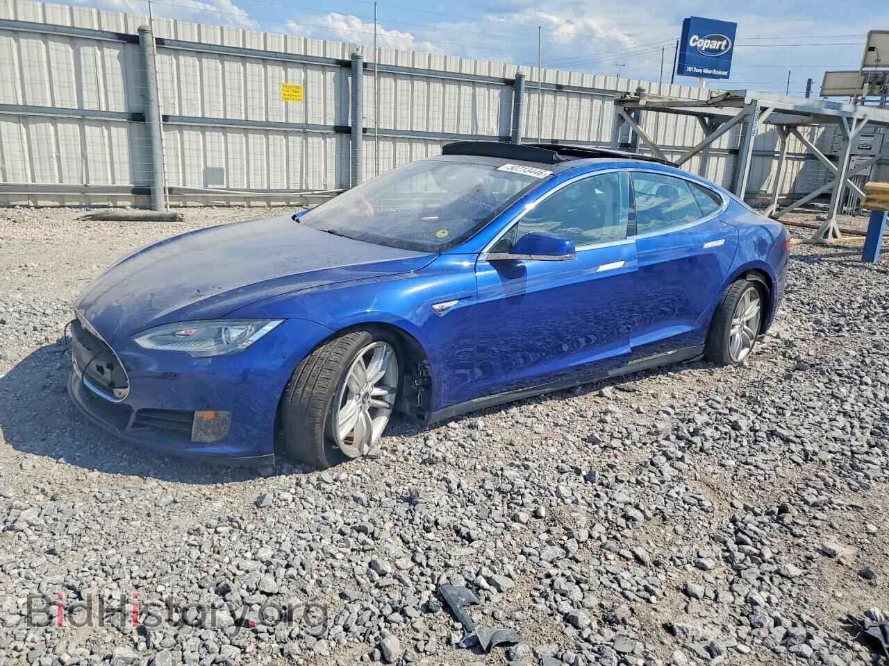 Photo 5YJSA1E23FF106586 - TESLA MODEL S 2015