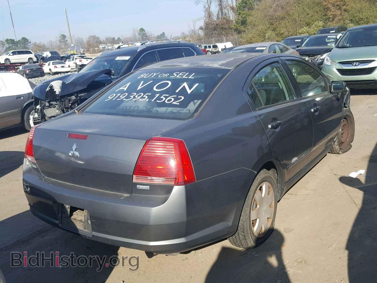 2004 MITSUBISHI GALANT - VIN: 4A3AB36F54E105599 - Фото 4