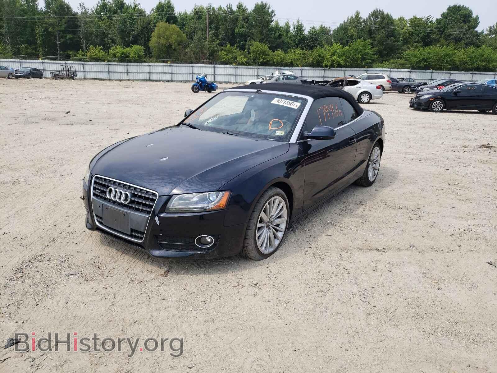 2010 AUDI A5 - VIN: WAULFAFHXAN019347 - Фото 2