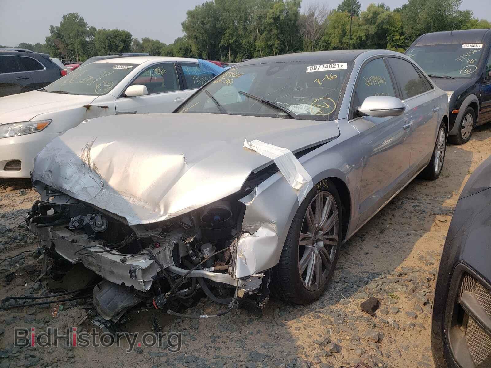 2012 AUDI A8 - VIN: WAURVAFDXCN022925 - Фото 2
