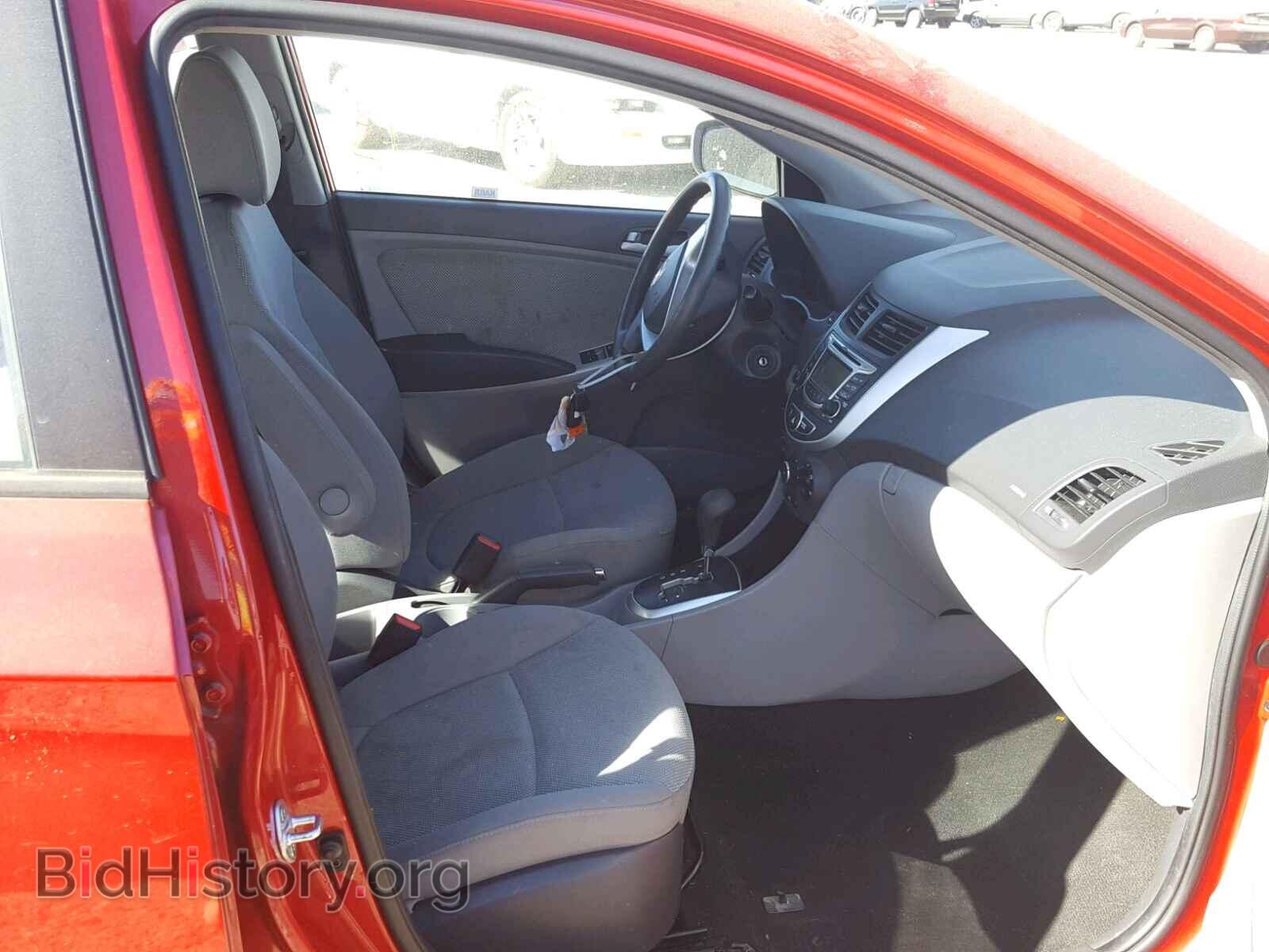 2013 HYUNDAI ACCENT - VIN: KMHCT4AE0DU537189 - Фото 5