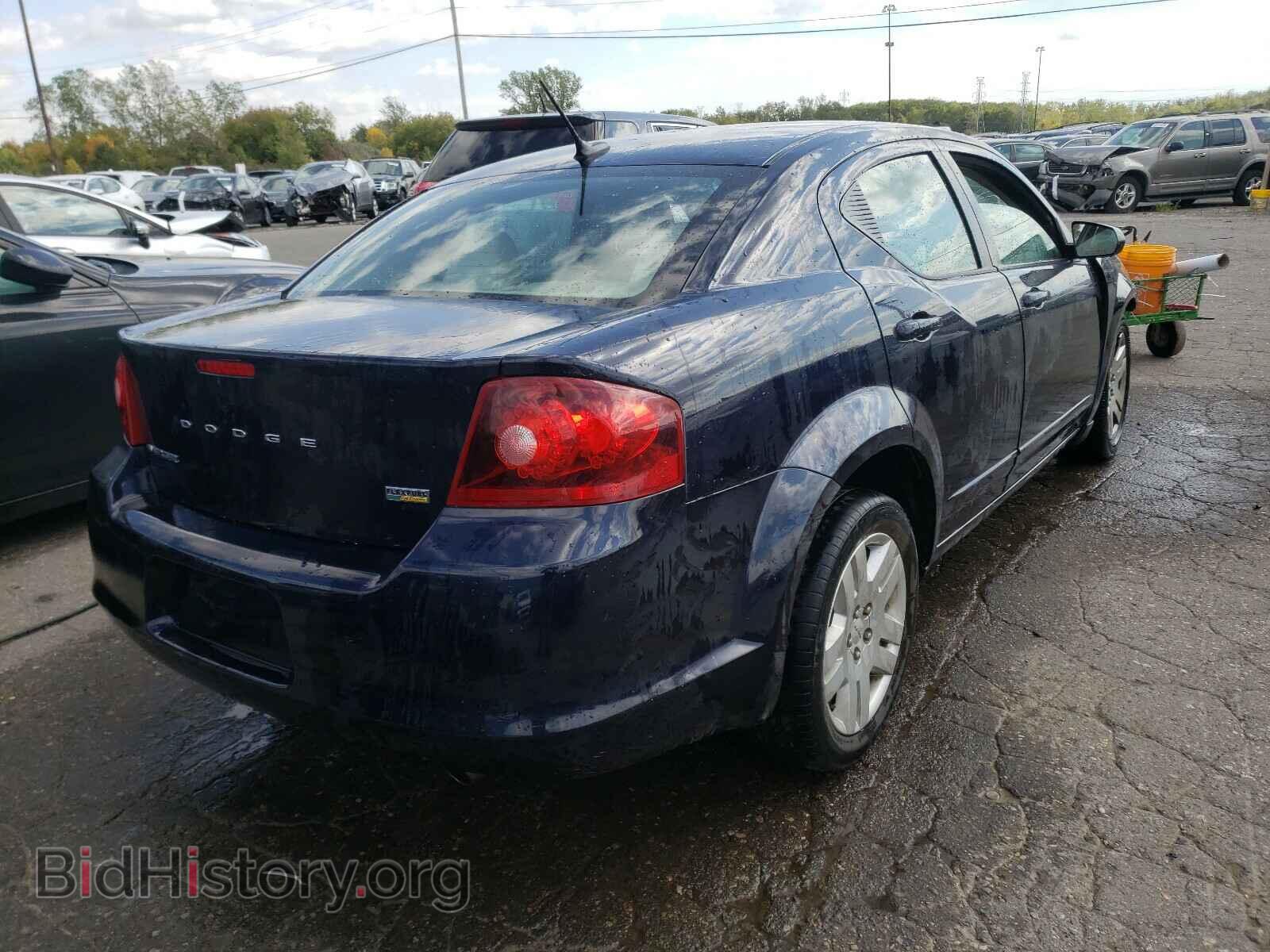 2012 DODGE AVENGER - VIN: 1C3CDZAGXCN264257 - Фото 4