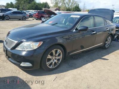 2007 Lexus LS460 460, black — VIN JTHBL46F975040057, Copart