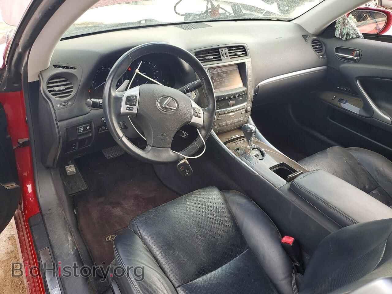2011 LEXUS IS - VIN: JTHFE2C25B2506837 - Photo 8