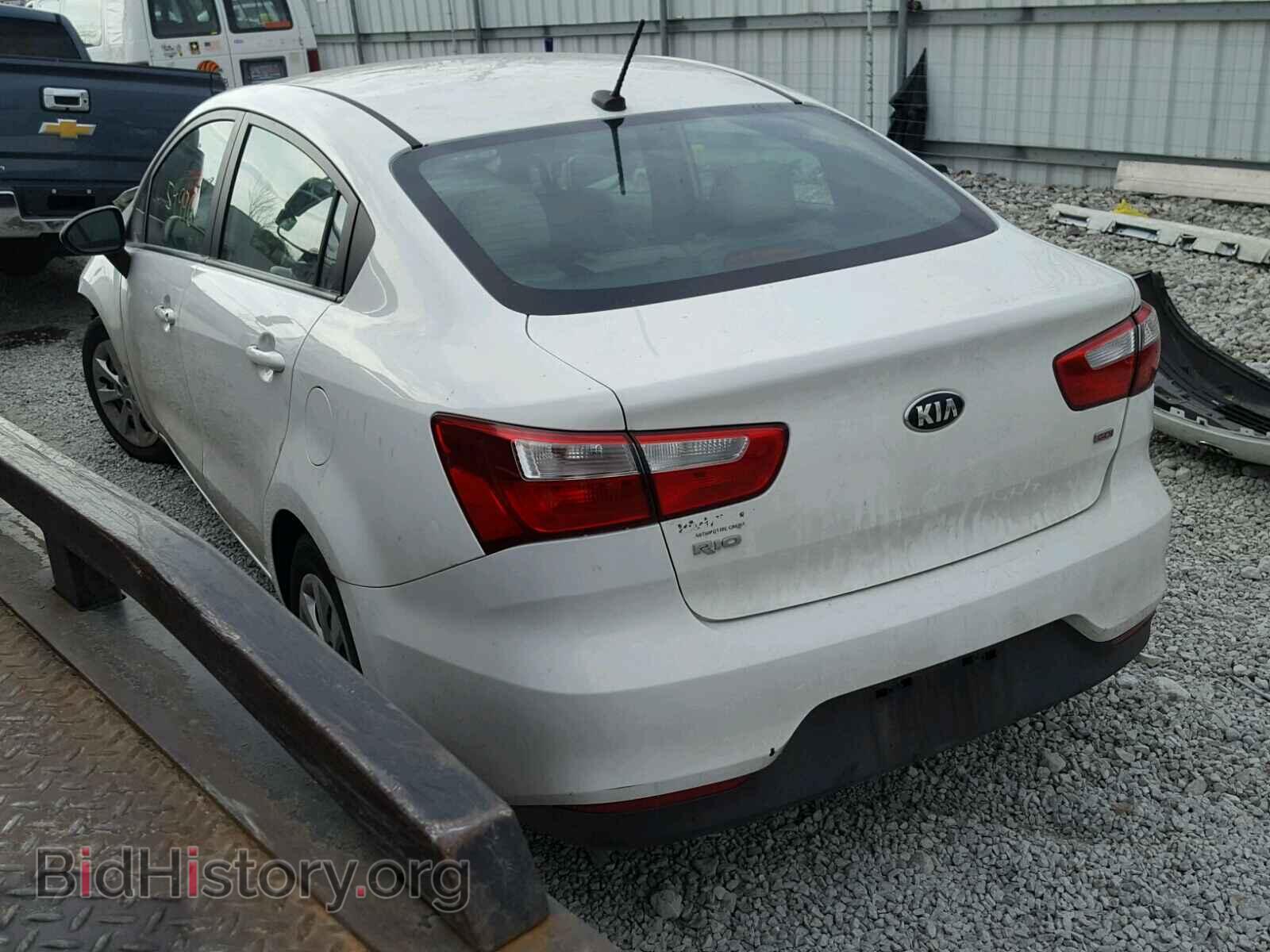 2016 KIA RIO - VIN: KNADM4A38G6563520 - Фото 3