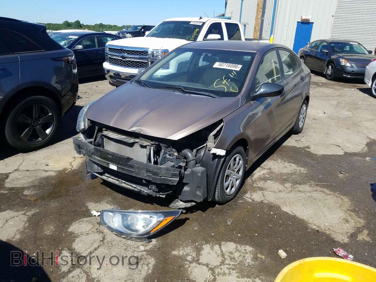 2014 HYUNDAI ACCENT - VIN: KMHCT4AE2EU598710 - Фото 2