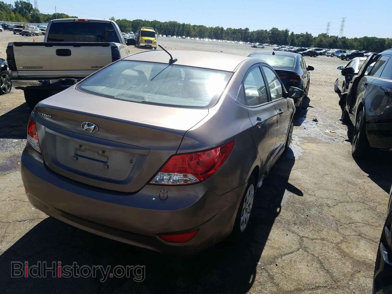 2014 HYUNDAI ACCENT - VIN: KMHCT4AE2EU598710 - Фото 4