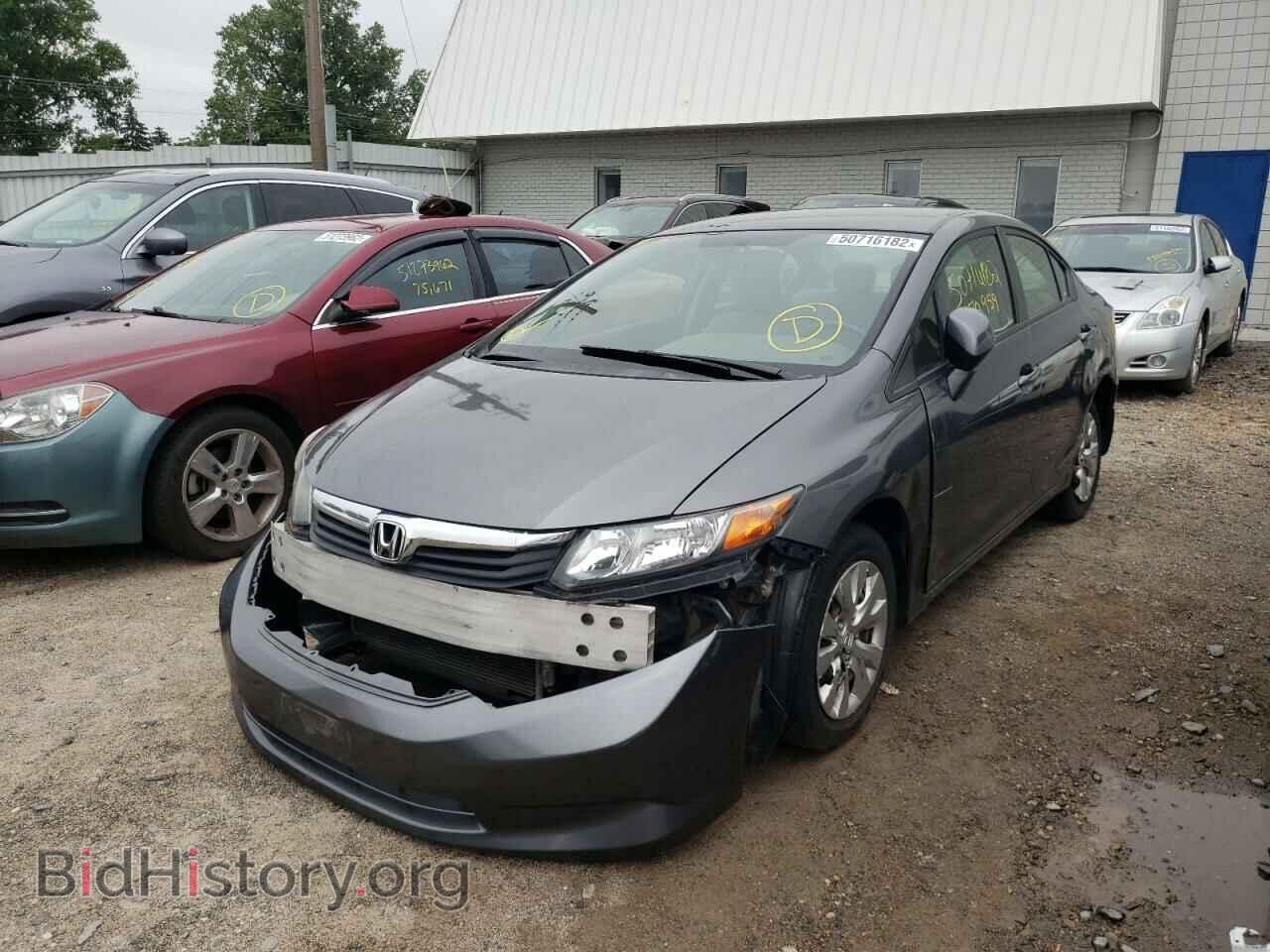2012 HONDA CIVIC - VIN: 2HGFB2F56CH333517 - Фото 2