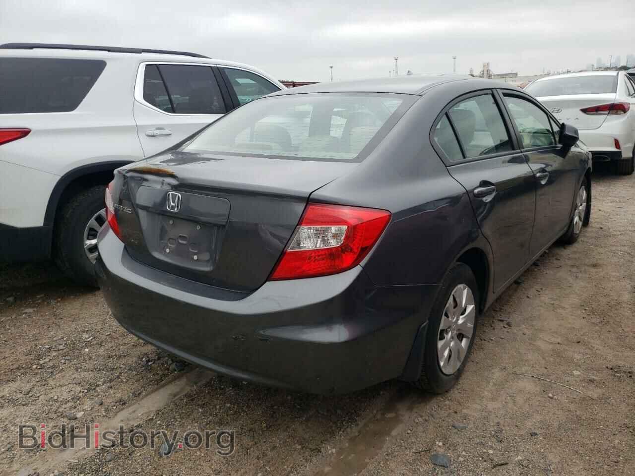 2012 HONDA CIVIC - VIN: 2HGFB2F56CH333517 - Фото 4