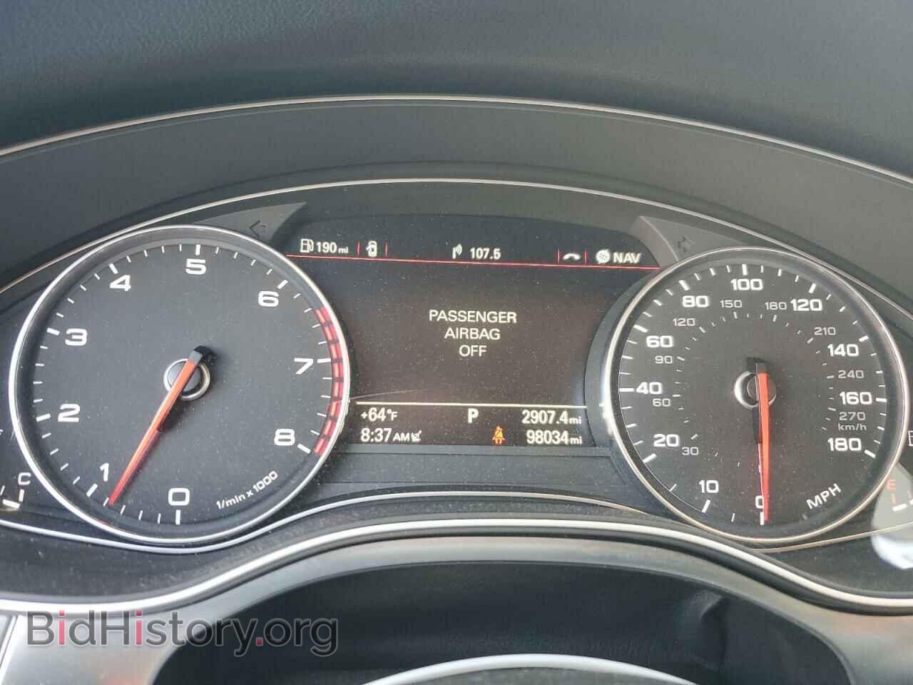 2012 AUDI A7 - VIN: WAUYGAFC7CN108979 - Фото 9