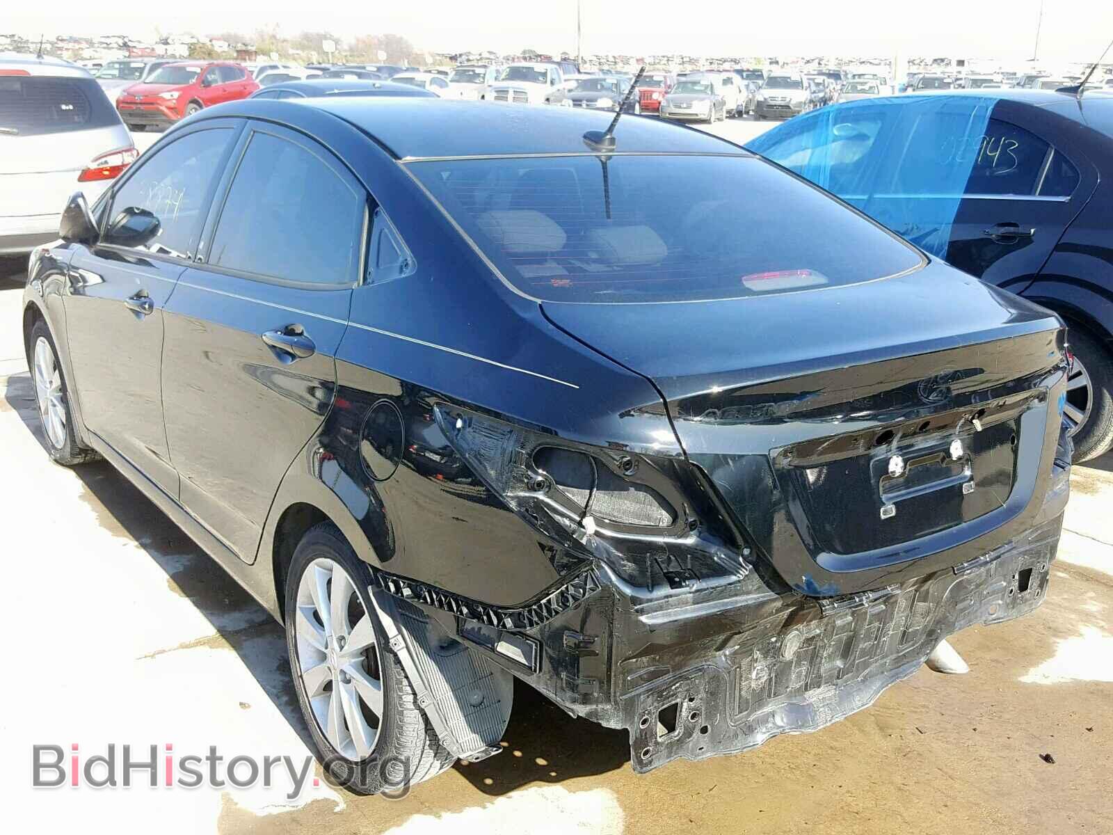 2013 HYUNDAI ACCENT - VIN: KMHCU4AE5DU438297 - Фото 3