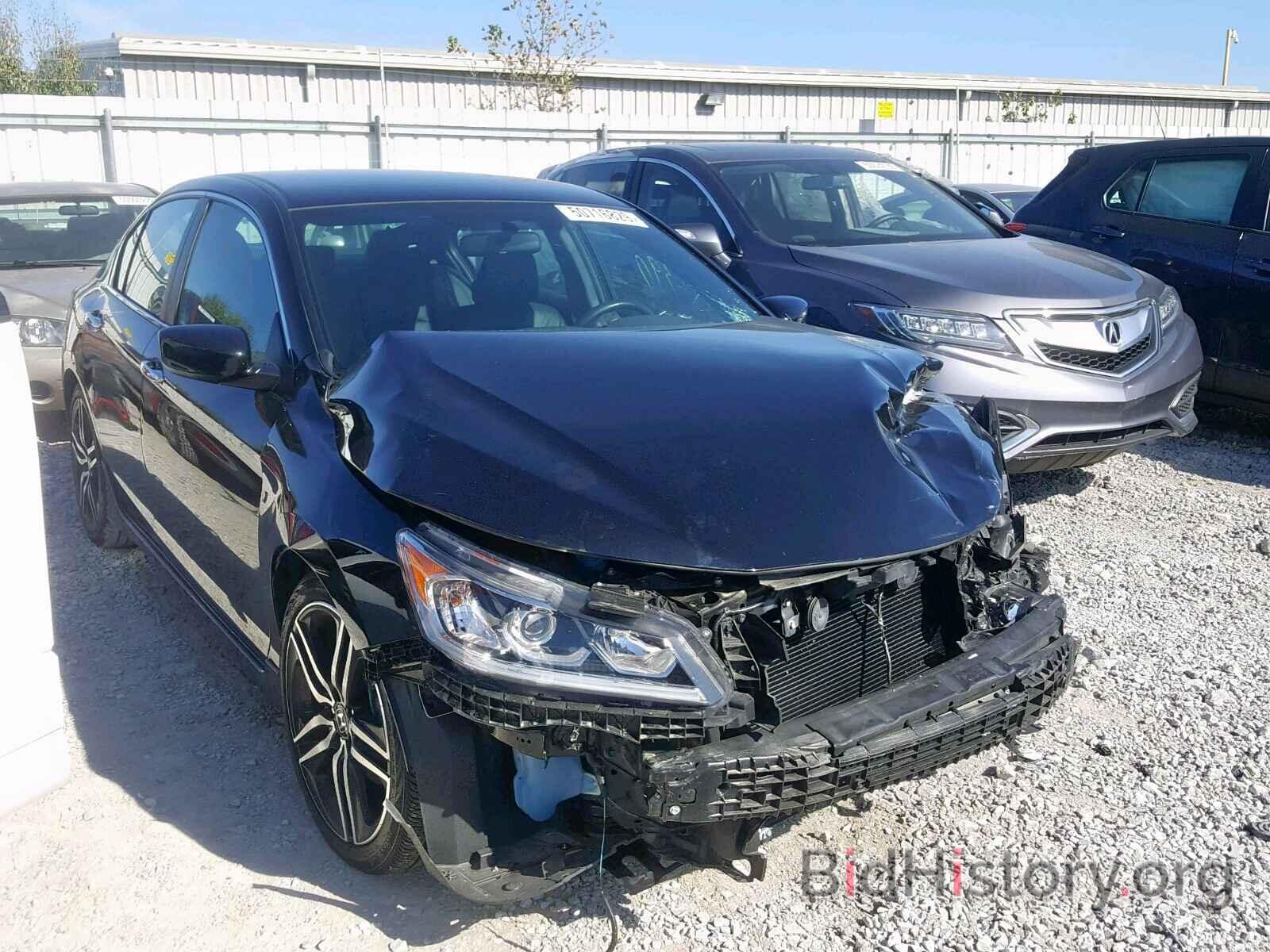 Photo 1HGCR2F12HA283166 - HONDA ACCORD SPO 2017