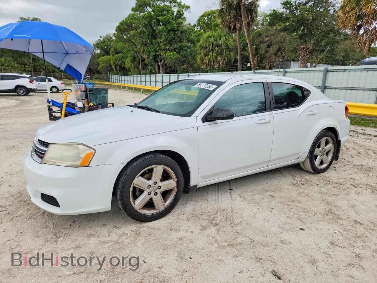 Photo 1C3CDZAB8DN708595 - DODGE AVENGER 2013