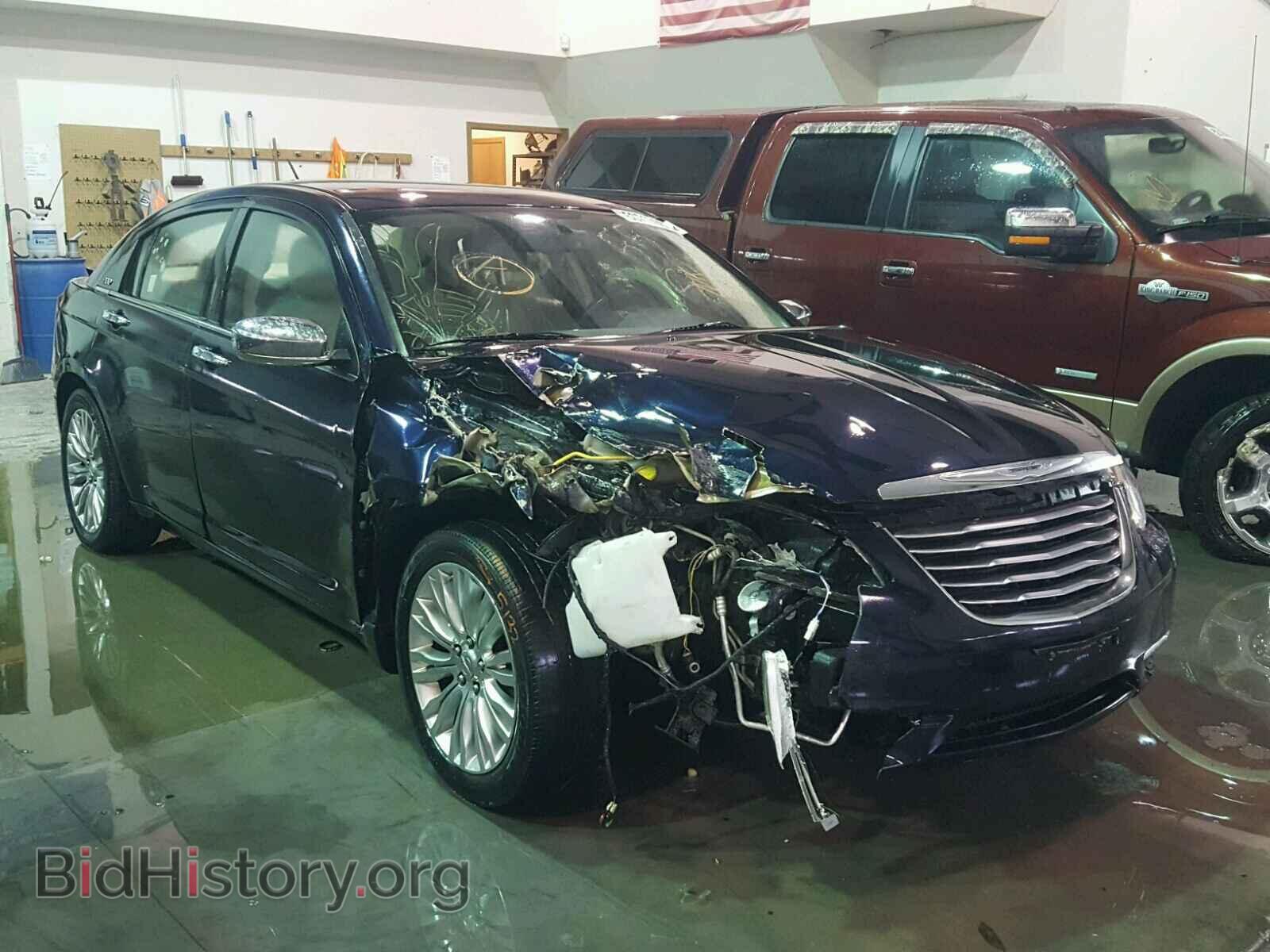 Фотография 1C3CCBCB5CN181542 - CHRYSLER 200 2012