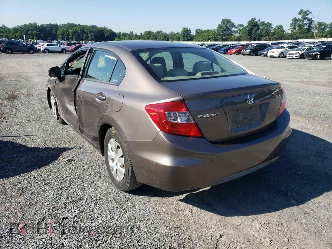 2012 HONDA CIVIC - VIN: 2HGFB2F57CH529059 - Фото 3