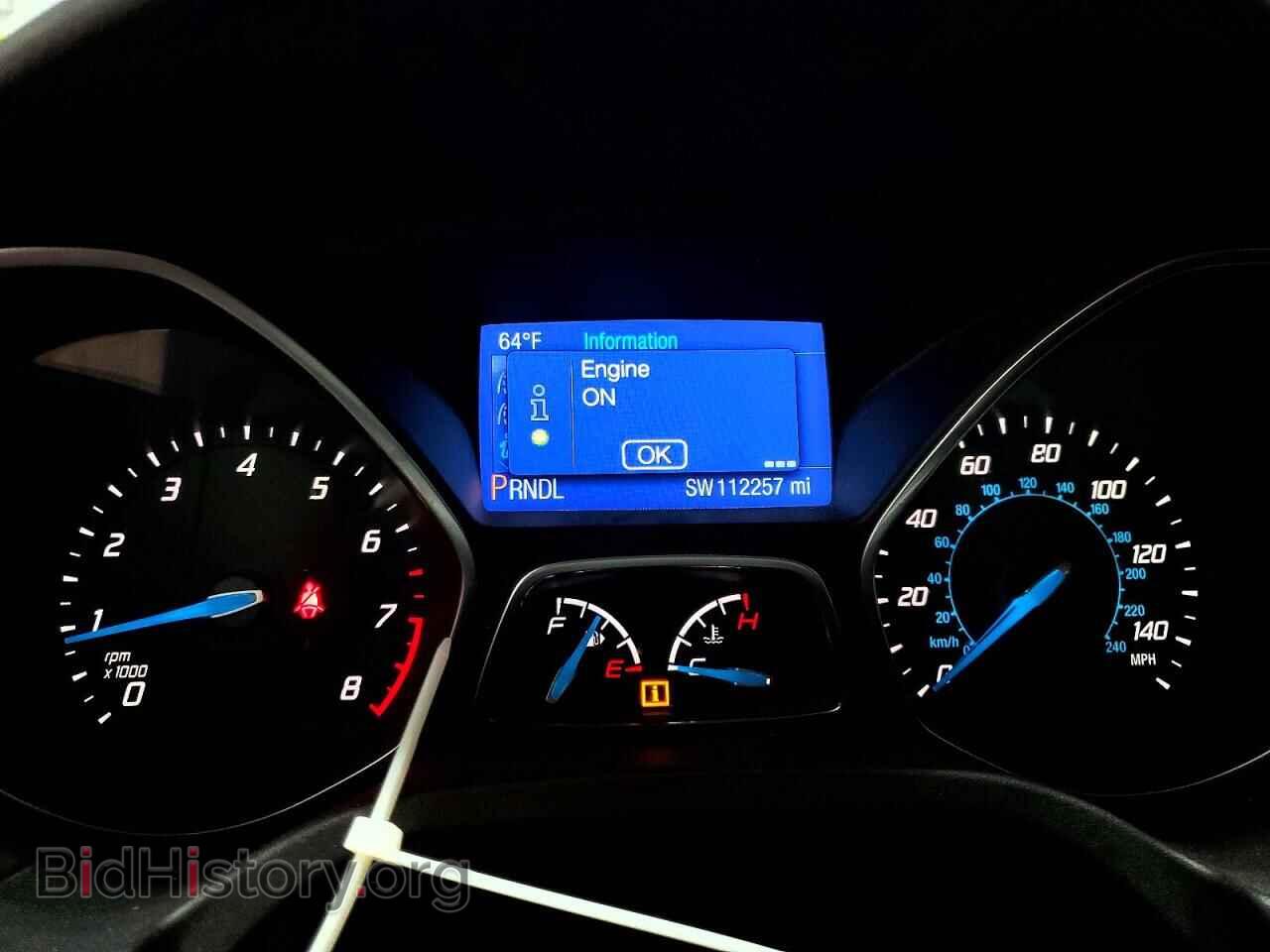 2014 FORD FOCUS - VIN: 1FADP3K27EL128308 - Фото 9