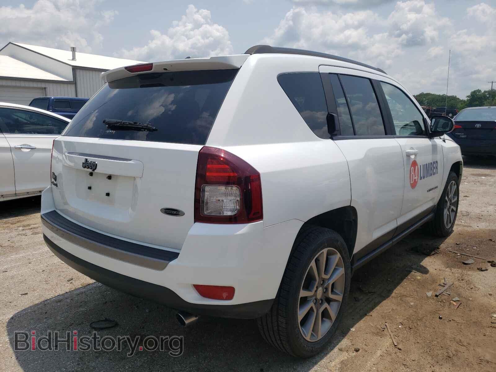 2016 JEEP COMPASS - VIN: 1C4NJDBBXGD587321 - Фото 4