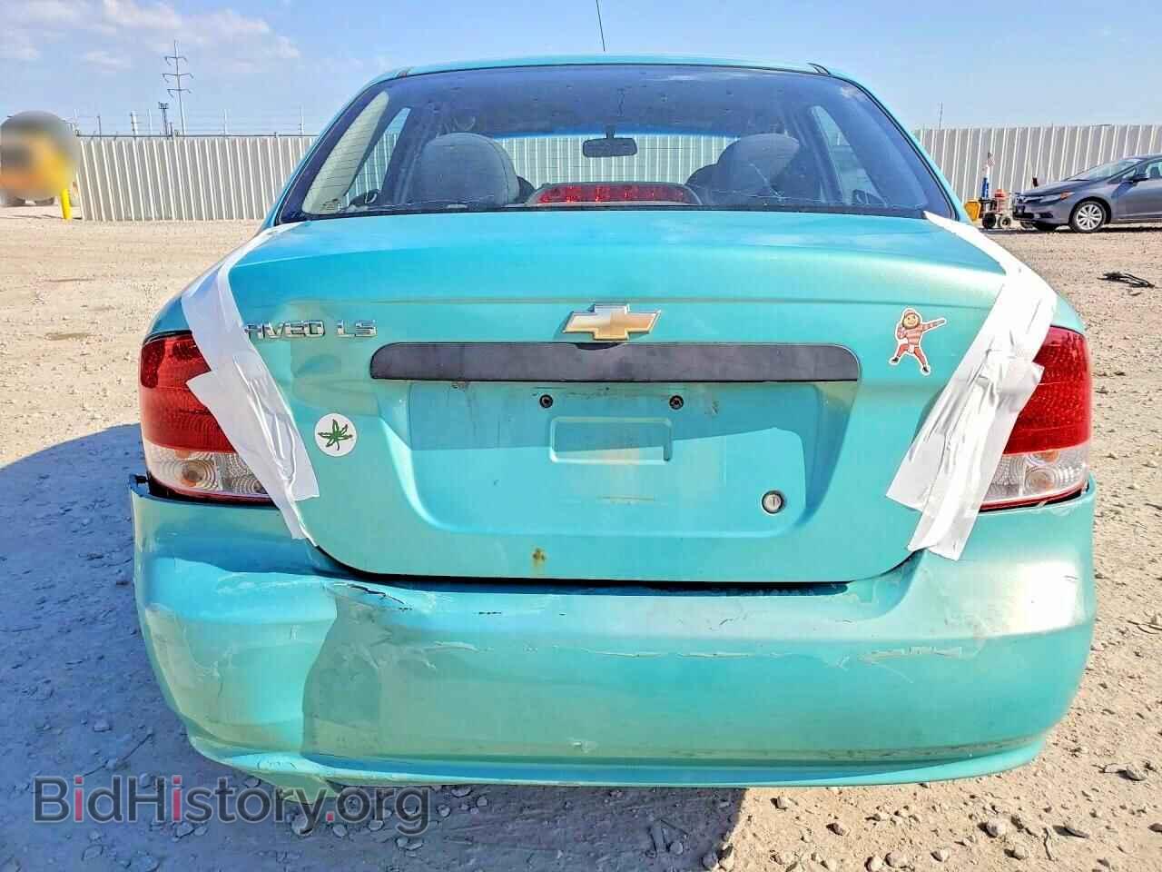 2006 CHEVROLET AVEO - VIN: KL1TD56656B550258 - Фото 6
