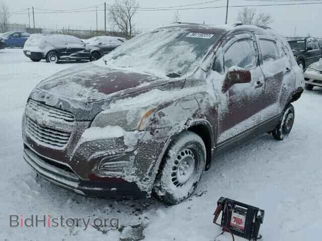 2015 CHEVROLET TRAX - VIN: 3GNCJRSB7FL252005 - Фото 2