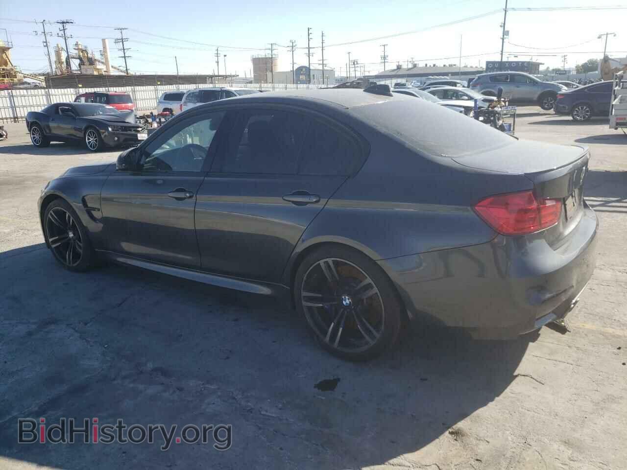 2015 BMW M3 - VIN: WBS3C9C50FP805540 - Фото 2