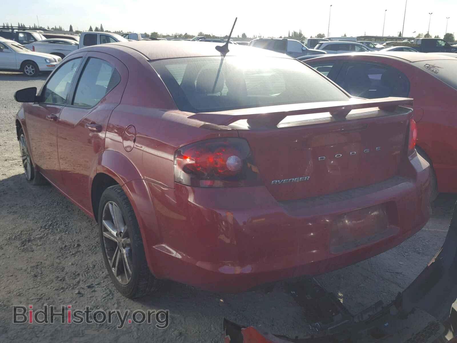 2012 DODGE AVENGER - VIN: 1C3CDZAG3CN280929 - Фото 3