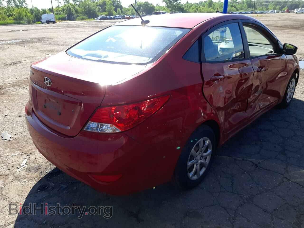 2014 HYUNDAI ACCENT - VIN: KMHCT4AE2EU613576 - Фото 4