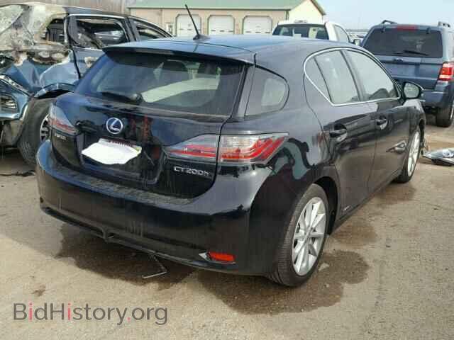2012 LEXUS CT 200 - VIN: JTHKD5BH8C2105602 - Фото 4