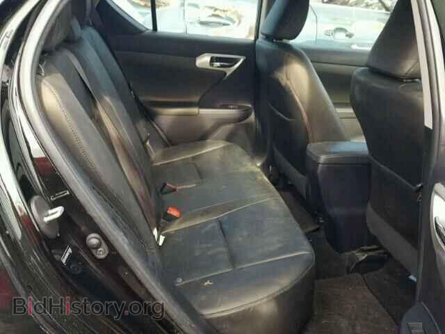 2012 LEXUS CT 200 - VIN: JTHKD5BH8C2105602 - Фото 6