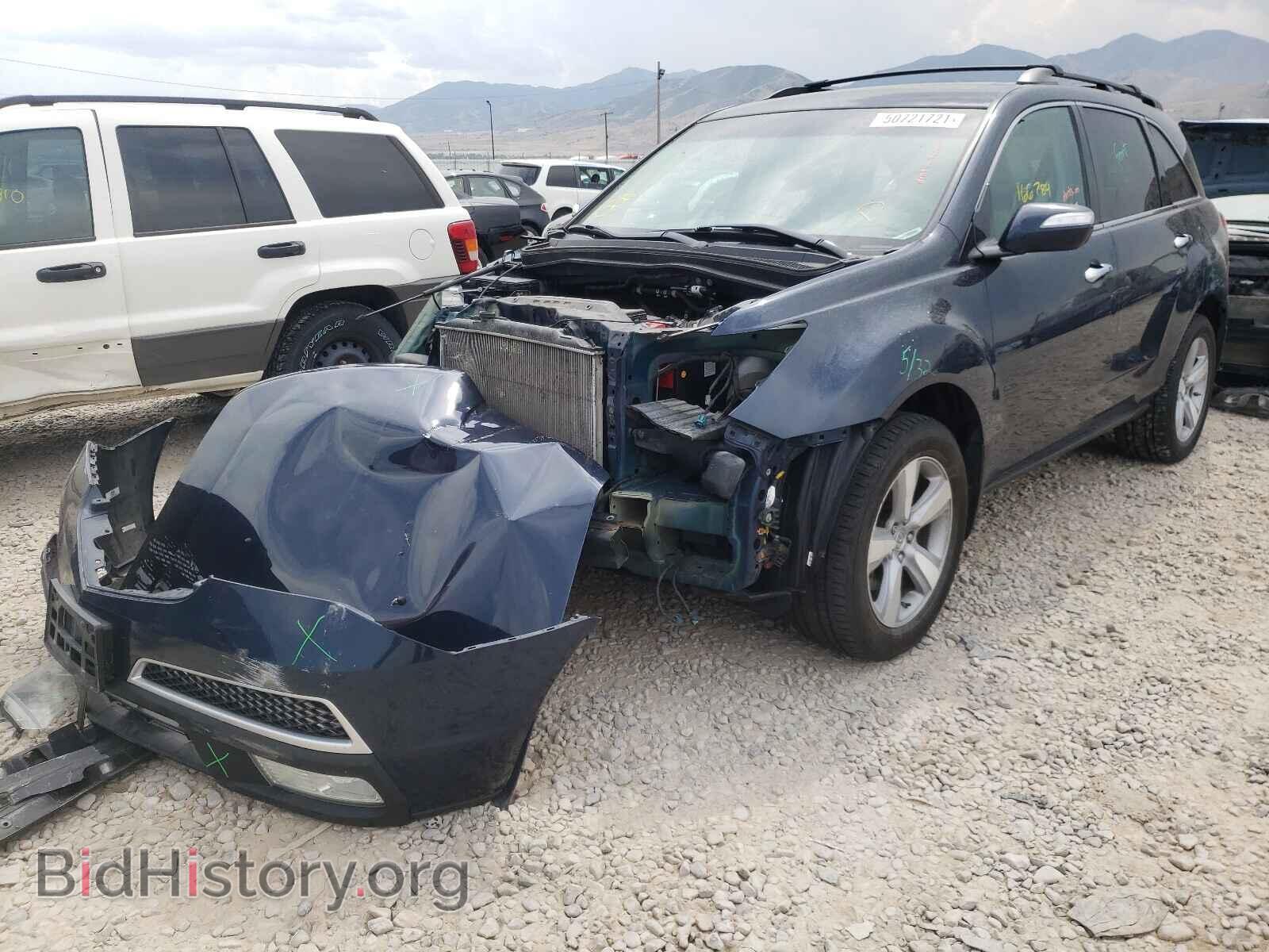 2012 ACURA MDX - VIN: 2HNYD2H21CH545420 - Фото 2