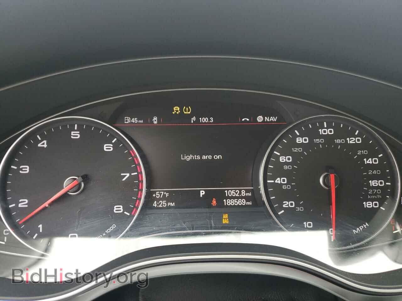 2012 AUDI A6 - VIN: WAUHGAFC8CN083316 - Фото 9