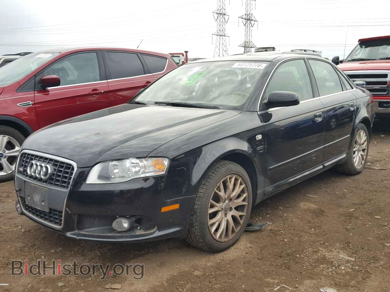 2008 AUDI A4 - VIN: WAUDF78E58A164730 - Фото 2