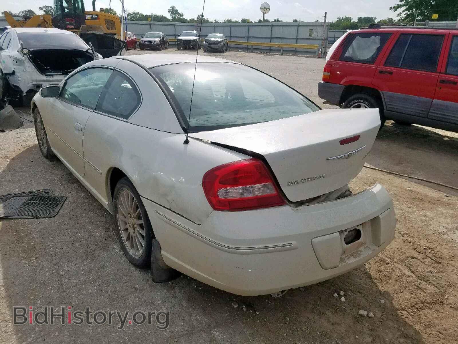 2004 CHRYSLER SEBRING - VIN: 4C3AG52H94E113392 - Фото 3