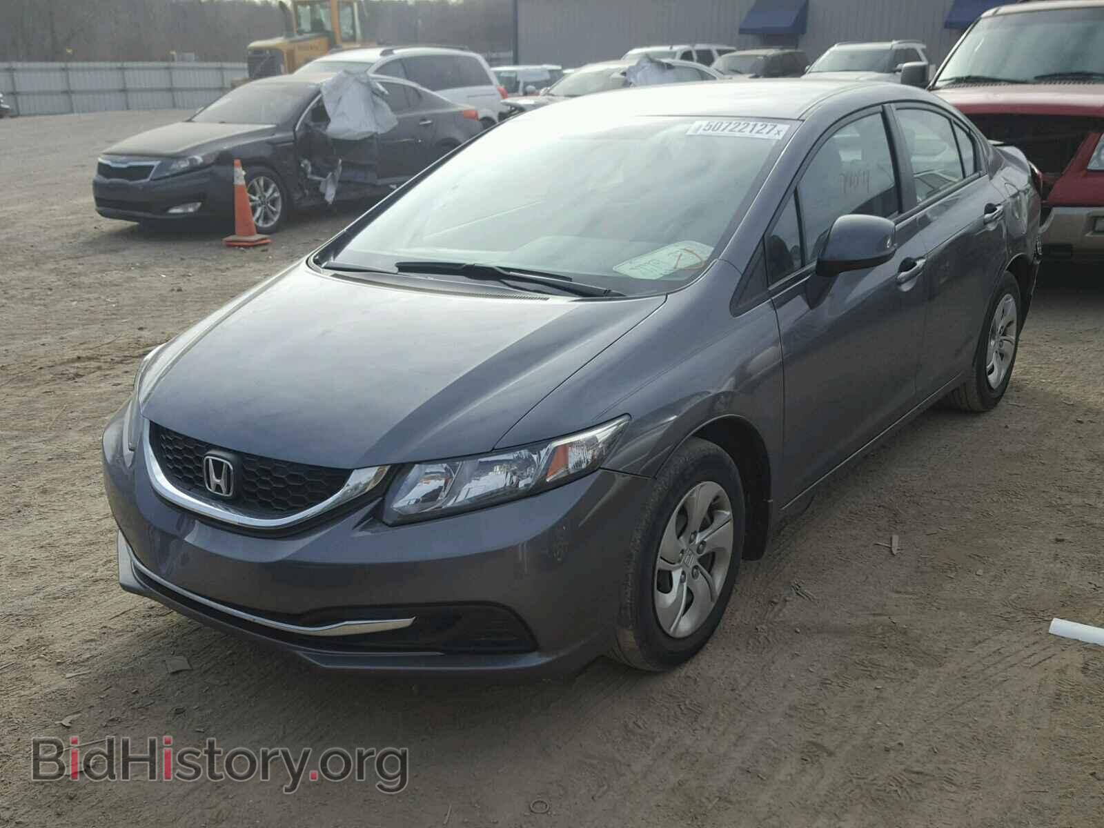 2013 HONDA CIVIC - VIN: 19XFB2F58DE027320 - Фото 2