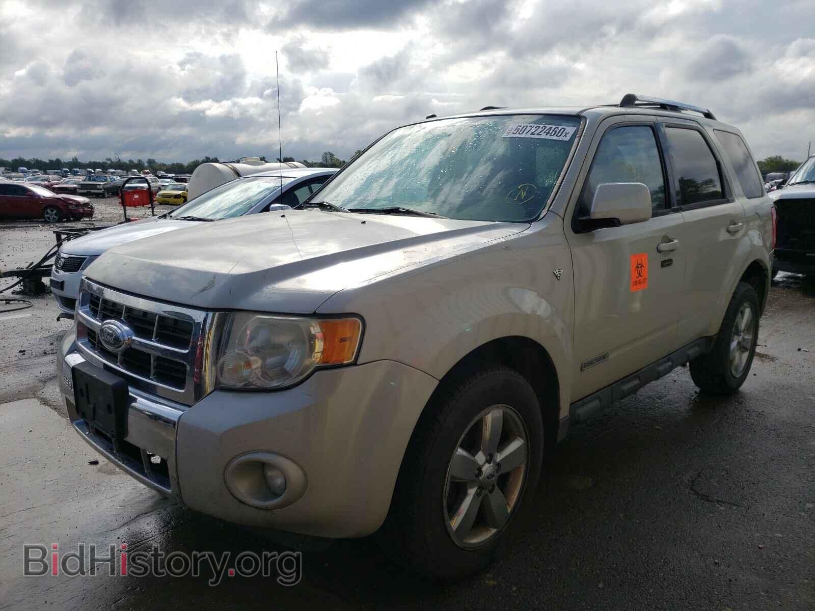 2008 FORD ESCAPE - VIN: 1FMCU041X8KC72247 - Фото 2