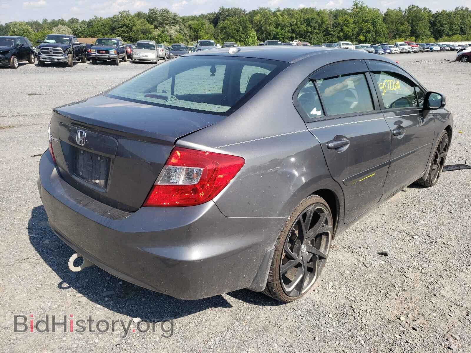 2012 HONDA CIVIC - VIN: 2HGFB2F93CH536187 - Фото 4