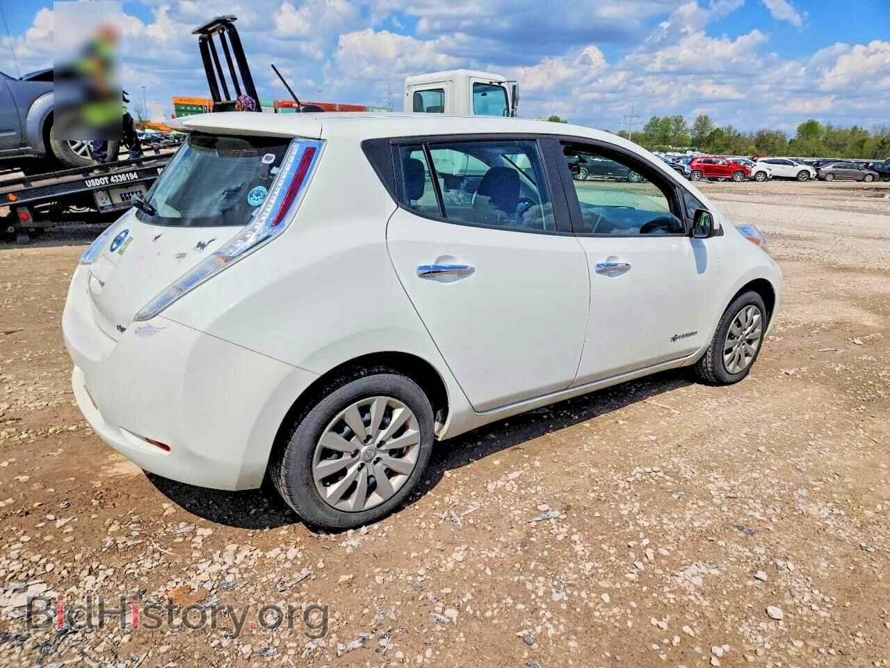 2015 NISSAN LEAF - VIN: 1N4AZ0CP5FC322214 - Фото 3