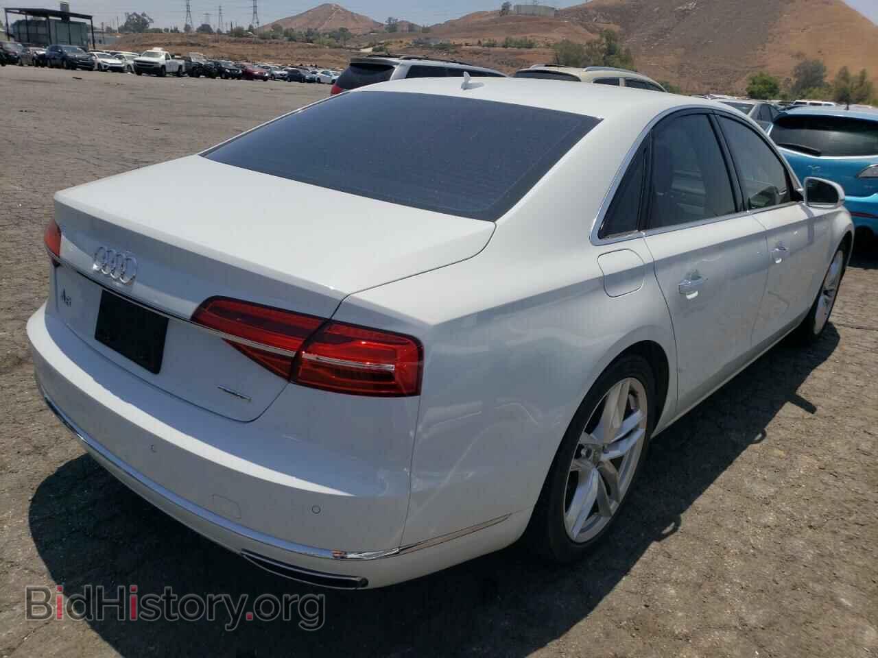 2015 AUDI A8 - VIN: WAUJGAFD3FN030568 - Фото 4