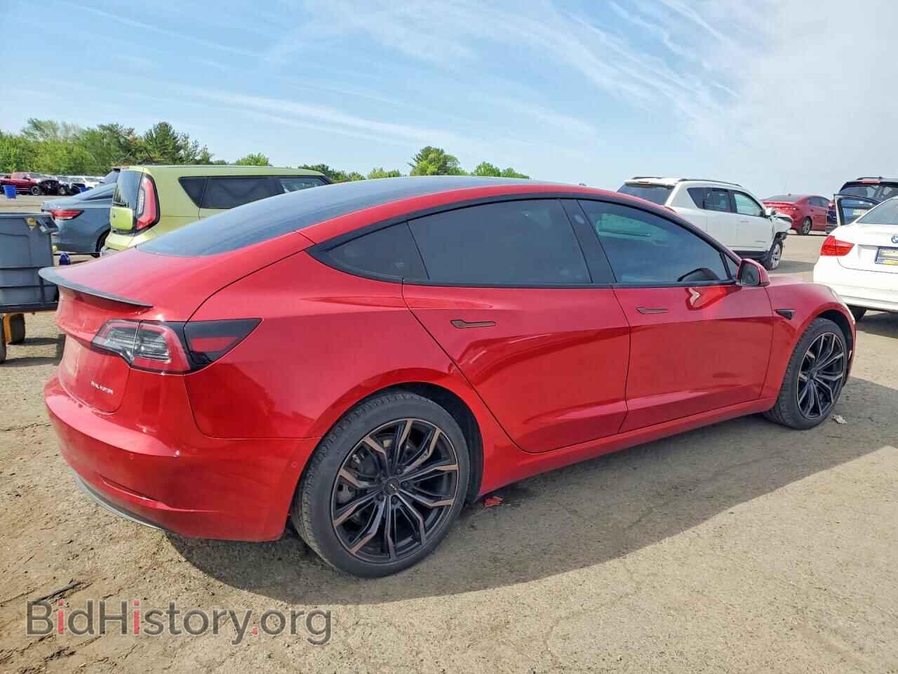 2021 TESLA MODEL 3 - VIN: 5YJ3E1EB8MF033513 - Фото 3