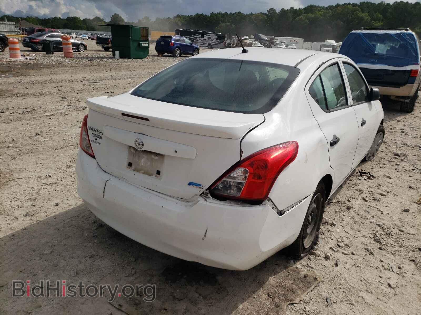 2014 NISSAN VERSA - VIN: 3N1CN7AP1EL856374 - Фото 4