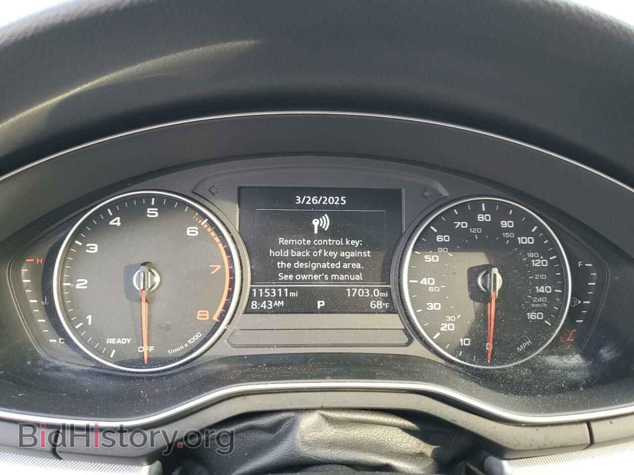 2017 AUDI A4 - VIN: WAUGNAF40HN000382 - Фото 9