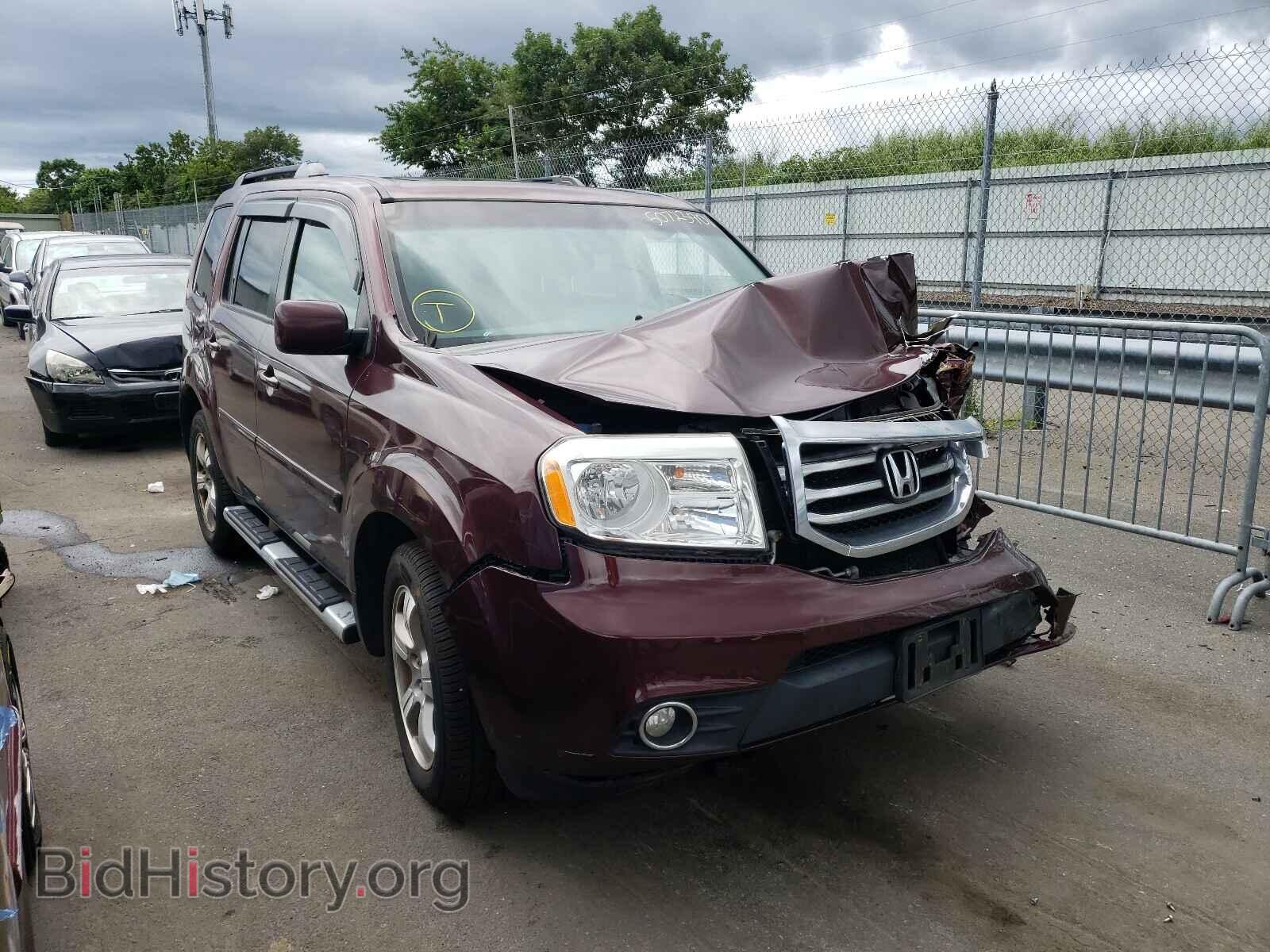 Photo 5FNYF4H58DB016480 - HONDA PILOT 2013