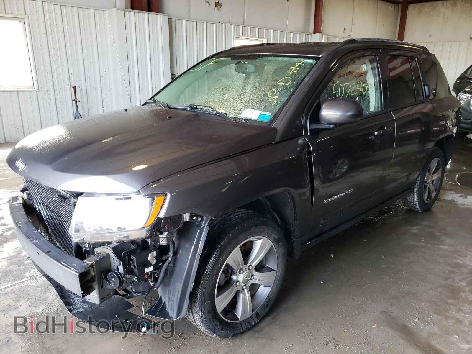 2016 JEEP COMPASS - VIN: 1C4NJDEB8GD596367 - Фото 2