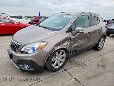 2014 Buick ENCORE, tan — VIN KL4CJCSB0EB775804, Copart