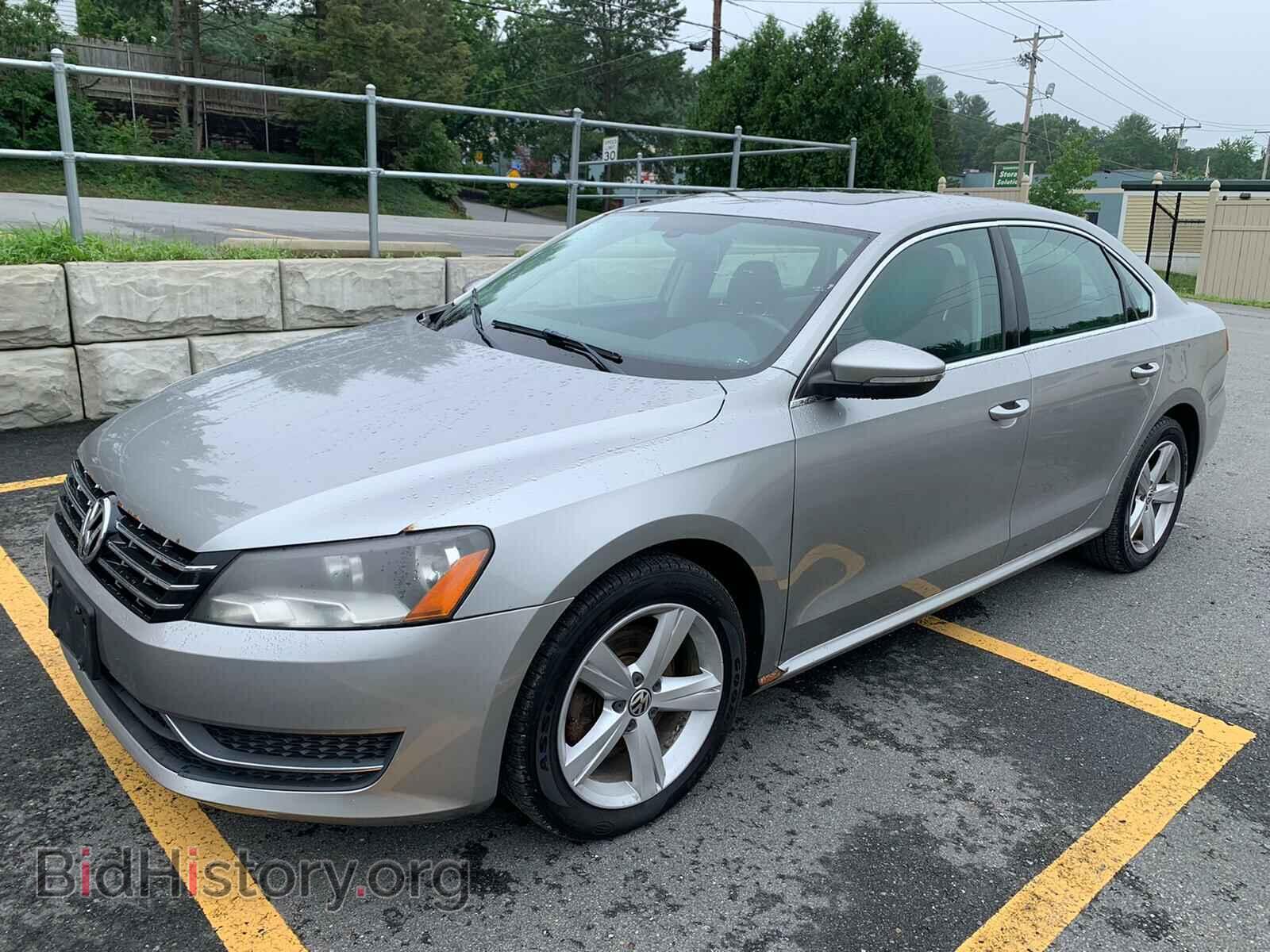 2012 VOLKSWAGEN PASSAT - VIN: 1VWBN7A30CC062798 - Фото 2