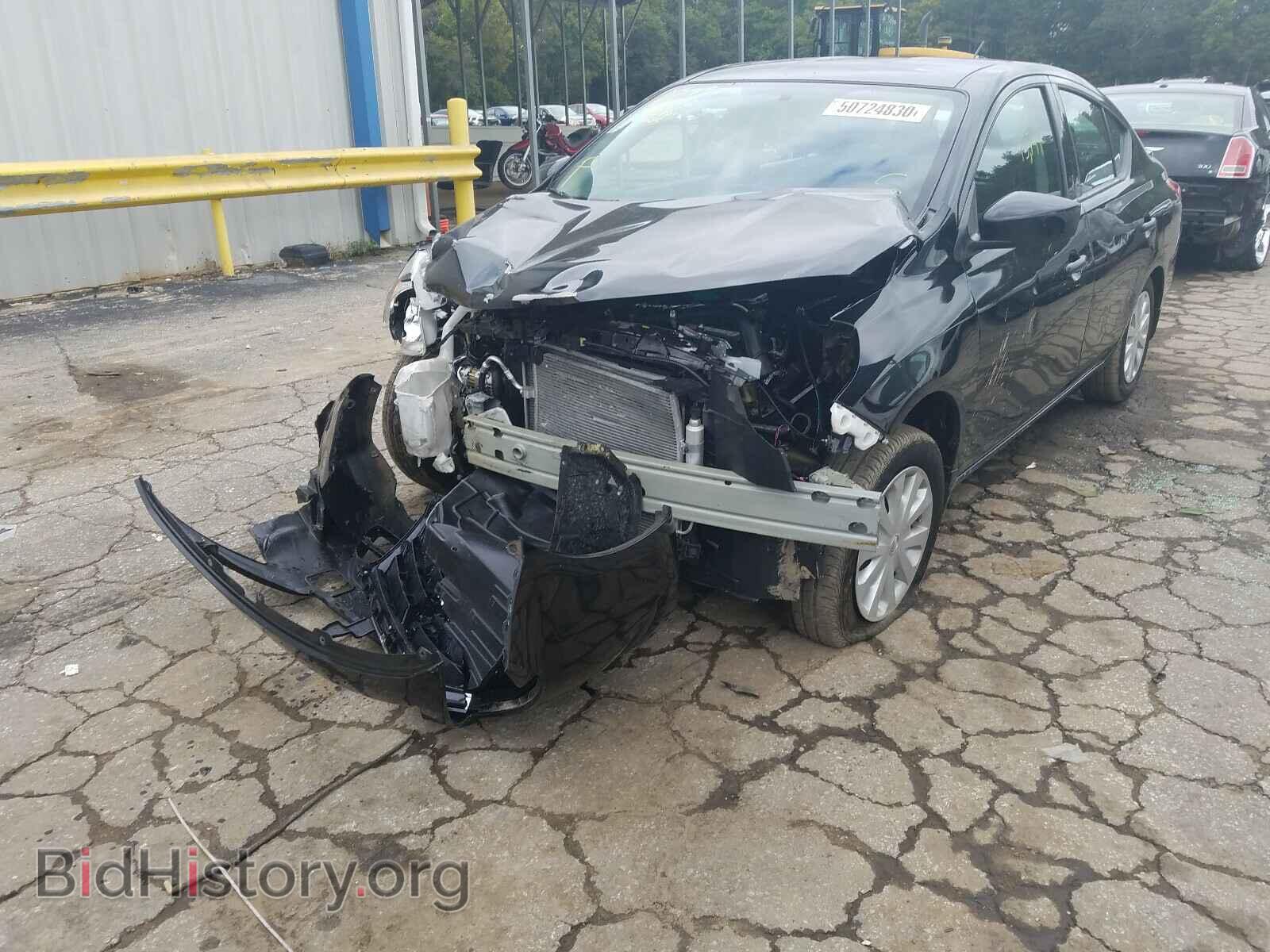 2019 NISSAN VERSA - VIN: 3N1CN7AP6KL838593 - Фото 2