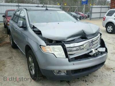 2007 Ford EDGE Edge SEL, silver — VIN 2FMDK48C27BB65182, Copart