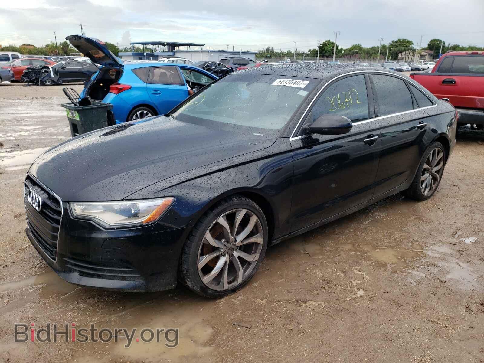 2013 AUDI A6 - VIN: WAUGFAFC5DN038785 - Фото 2