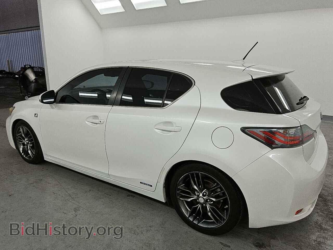 2012 LEXUS CT 200 - VIN: JTHKD5BH3C2050234 - Фото 2