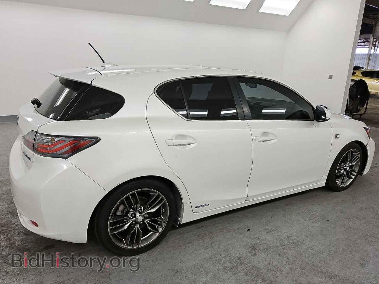 2012 LEXUS CT 200 - VIN: JTHKD5BH3C2050234 - Фото 3